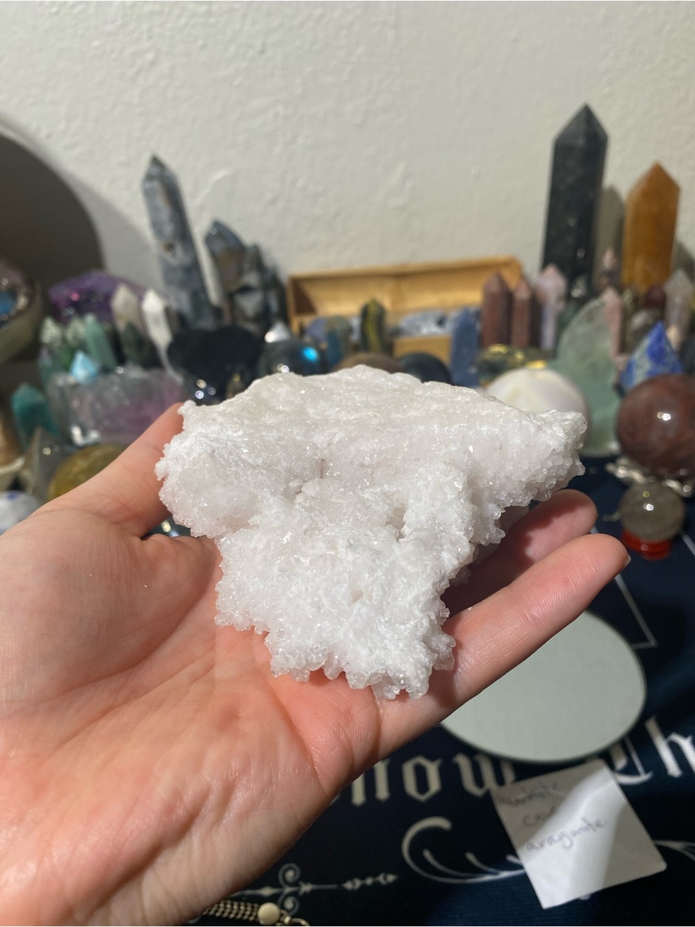 White Cave Aragonite Cluster - Picture 7 of 16